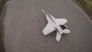 F-18 70mm EDF Maiden