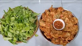 Bánh tôm chiên giòn thơm ngon