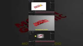 Creative Motion Graphic Text Animation Using CC Smear | After Effects Tutorial 