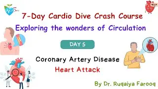 Day 5 Physiology crash course on Circulation by Dr Ruqaiya medsparkles
