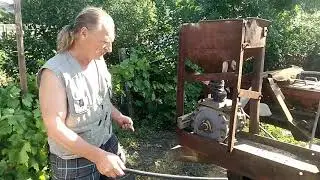зернодробилка для трактора (самодельная)