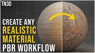 How to Create Realistic Materials In V-ray 6 For Sketchup Using PBR Textures