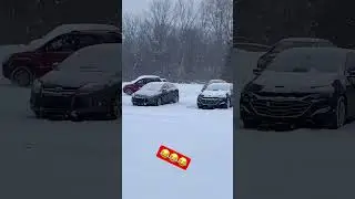 Snowboard behind a car 😱😱💀#snowboard #crazy #memes
