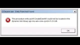 How to fix api-ms-win-core-synch-l1-2-0 error on WINDOWS ! (2021)