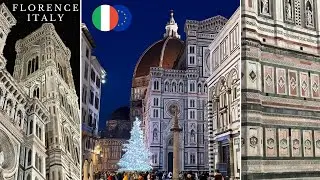Florence, Italy At Night 🇮🇹🇪🇺 4K HDR Travel