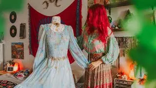 turning $3 thrifted fabriс into $300 dress
