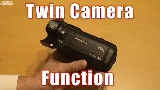 Twin Camera: Panasonic 4K Ultra HD Flash Memory Camcorder HC-VX870