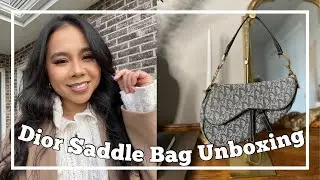 *WORTH IT?* Dior Saddle Bag Unboxing & Review| ft. Dossier