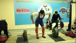 WPC 2015 Мужчины 100 140+ кг Становая тяга