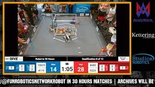 (Tie) Match 8 | Robot in 30 Hours | Into the Deep