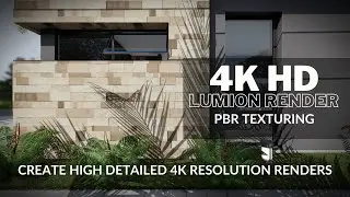 How to Create Realistic Render using PBR Material Texturing | Lumion Tutorial