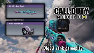 Dlq33 solo rank gameplay | Codm gameplay