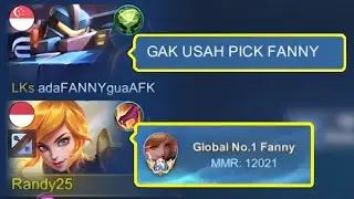 MEREKA GAK PERCAYA S27 Global 1 Fanny Randy25?! | Mobile Legends
