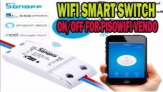 WIFI SMART SWITCH ON/OFF FOR PISOWIFI VENDO