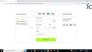 Payment Gateway using HTML,CSS, JavaScript in E-commerce website