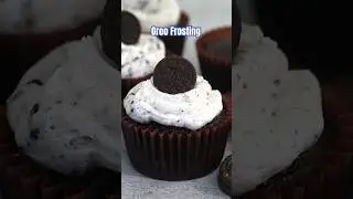OREO FROSTING – LINK IN DESCRIPTION #recipe #frosting #shorts