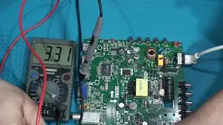 Шасси tp.ms1306.pb771  t-con mt3151a05-5-xc-5 Карта напряжений.