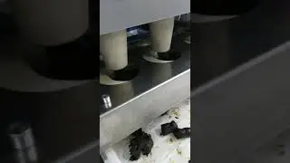 экструдер для конфет из сухофруктов, работа ножевого блока