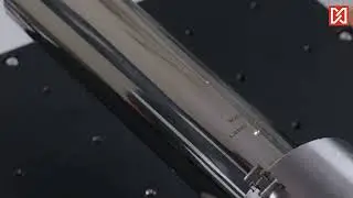 Rotary Marking on Pipe - Fiber Laser