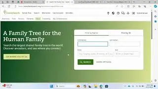 Overview of FamilySearch