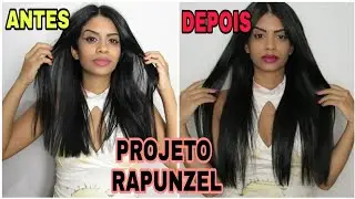 Revelei receita caseira que fez meu cabelo crescer muito 😍😱 #AmigaTathy