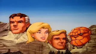 Fantastic Four The Animated Series Intro En Español Latino (Remasterizado 4K 60 FPS)