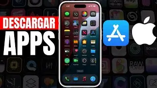 Cómo DESCARGAR APLICACIONES en IPHONE (App Store) | 2025