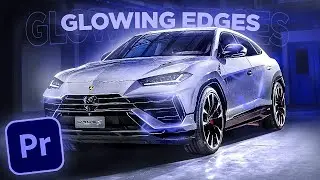 How To Create The SWEEPING GLOWING EDGES effect in Premiere Pro 2023 | Adobe Premiere Pro tutorial