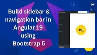 Build a Responsive Sidebar & Navbar in Angular with Bootstrap 5!