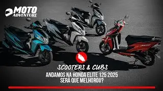 NOVA HONDA ELITE 125 2025 - O QUE ACHAMOS?