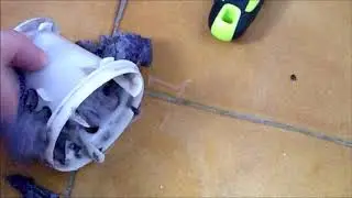 Worst Filter Clog Ever! - Cleaning my Washing Machine Filter - First clean since 2004