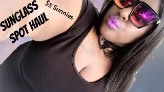 $5 Sunnies / Sunglass Spot Try-On Haul / $5 Sunglasses / www.sunglassspot.com