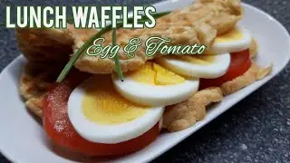 Easy homemade Lunch Waffles | Healthy Recipe