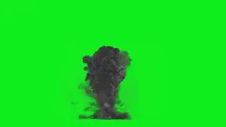 Big Explosion Green Screen Effect