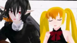 (MMD) Dark Cream X Dark Link - Lucky (Happy birthday Toongirl007)