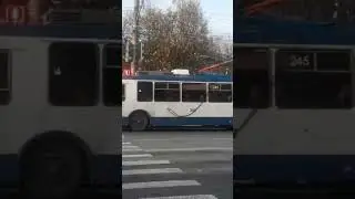 Троллейбус 245- ЗиУ 682Г 016.02, маршрут 10