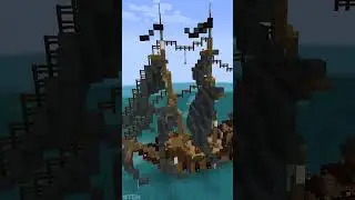 Let's Build a Pirate Ship | #minecraft