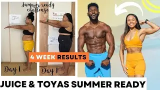 I LOST WEIGHT ON A 4 WEEK CHALLENGE JUICE & TOYA SUMMER READY RESULTS!!