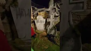 Graveyard finale for The Knott's Scary Farm Chilling Chambers tribute maze 2024