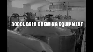 3000L beer brewing equipment is industrial-grade brewing equipment.