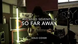 Guitar Solo Cover | A7X - So Far Away