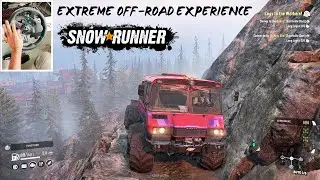 SnowRunner Gameplay - Island Lake Exploration Part 2 | Logitech G29