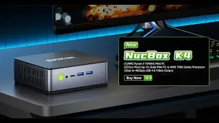NucBox K4 Unboxing--AMD Ryzen 9 7940HS Mini PC
