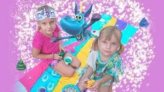 Не наступи на какашку Единорога ЧЕЛЛЕНДЖ🦄 Don't step on it. Испытай свою удачу 😜