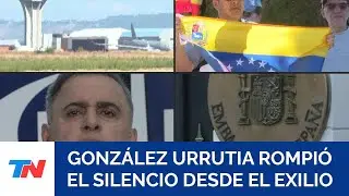 VENEZUELA: “Continuaremos la lucha”, dijo el opositor González Urrutia desde exilio en España