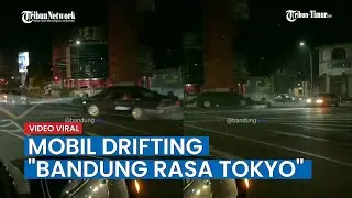 Viral, Video 2 Mobil Drifting Bandung Rasa Tokyo, Ini Kata Polisi