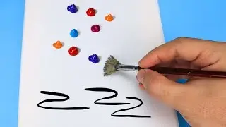 Daily Art #18 ||Acrylic Painting For Beginners