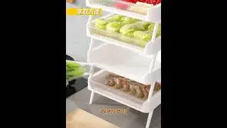 레일바스켓 주방 정리 도우미 서랍형 야채 채소트레이