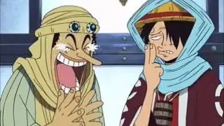 「 One Piece 」 - Luffy imitando Sanji