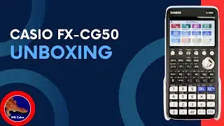 Casio Graphing Calculator fx-CG50 Unboxing